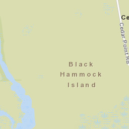 Cedar Point Florida Street Map