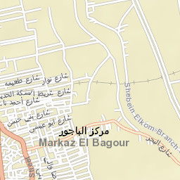 Al Bājūr Street Map