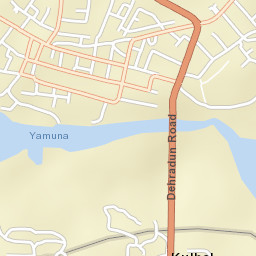 Paonta Sahib Street Map