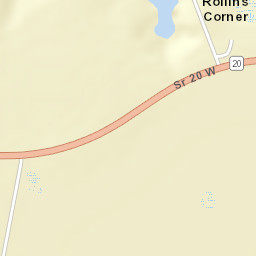 Rollins Corner Florida Street Map