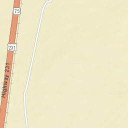 Saunders Florida Street Map