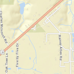 Holland Florida Street Map