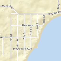 Lillian Alabama Street Map