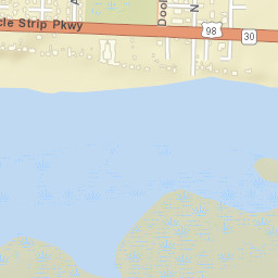 Mary Esther Florida Street Map