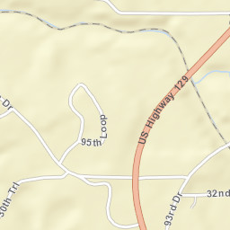 Suwannee Springs Florida Street Map