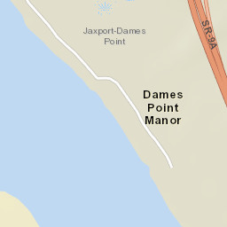 Dames Point Manor Florida Street Map