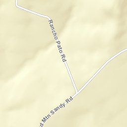 Round Mt - Sandy Rd Johnson City TX Street Map