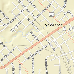129 East Washington Avenue, Navasota, TX Street Map