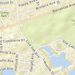 Warrington Florida Street Map