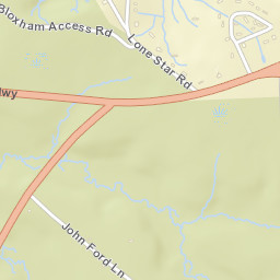 Bloxham Florida Street Map