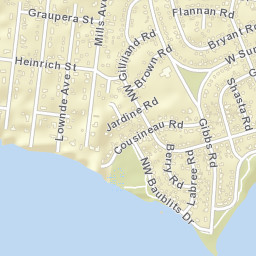 Navy Point Florida Street Map