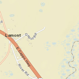 Lamont Florida Street Map