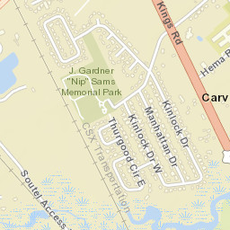 Carver Manor Florida Street Map