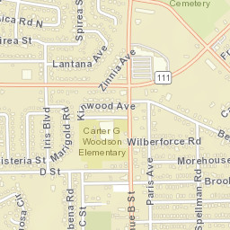 Magnolia Gardens Florida Street Map