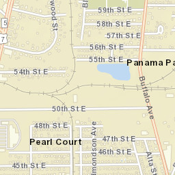 Pearl Court Florida Street Map