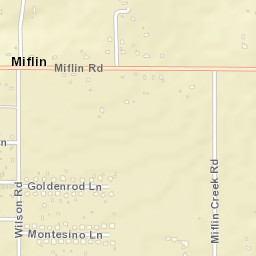 Miflin Alabama Street Map