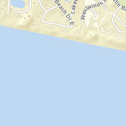 Gulf Pines Florida Street Map