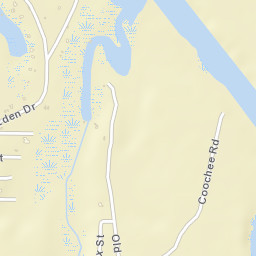 Choctaw Florida Street Map