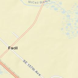 Facil Florida Street Map