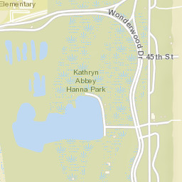 Manhattan Beach Florida Street Map