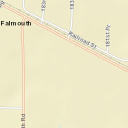 Falmouth Florida Street Map