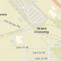 Grand Crossing Florida Street Map