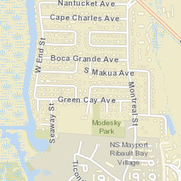 Oak Harbor Florida Street Map