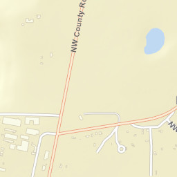 Woods Florida Street Map