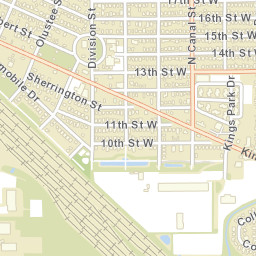 Grand Park Florida Street Map