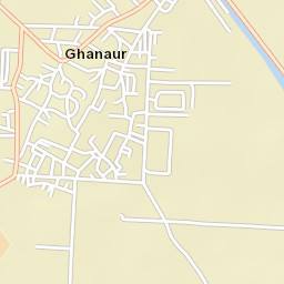 Ghanaur Street Map
