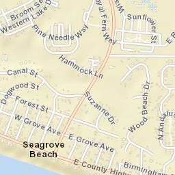 Seagrove Beach Florida Street Map