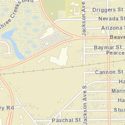 Marietta Florida Street Map