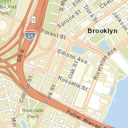 Brooklyn Florida Street Map