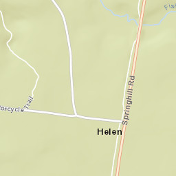 Springhill Road, Apalachicola National Forest Street Map