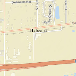 Halsema Florida Street Map