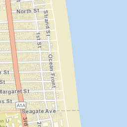 Neptune Beach Florida Street Map