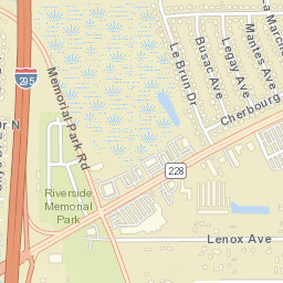Normandy Florida Street Map