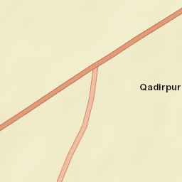 Qadirpur Ran Street Map