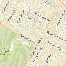 1710 Exposition Boulevard, Austin, TX Street Map