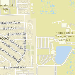 Beechwood Florida Street Map