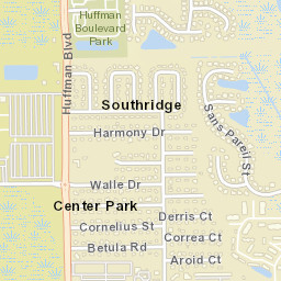 Southridge Florida Street Map