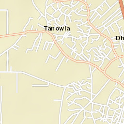 Dhanaula Street Map