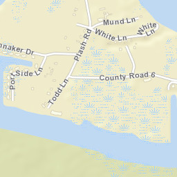 Oyster Bay Alabama Street Map
