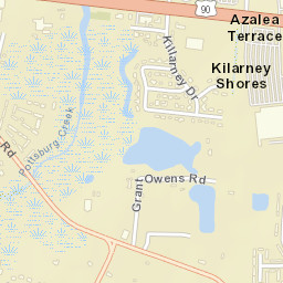 Killarney Shores Florida Street Map