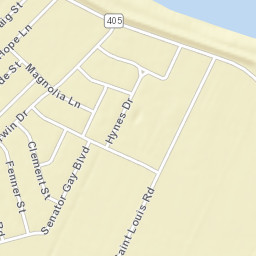 57401-57583 Saint Louis Road, Plaquemine Street Map