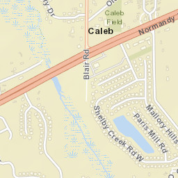 Caleb Florida Street Map