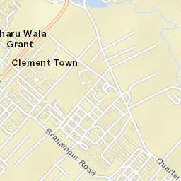 Clement Town Street Map