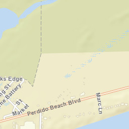Romar Beach Alabama Street Map