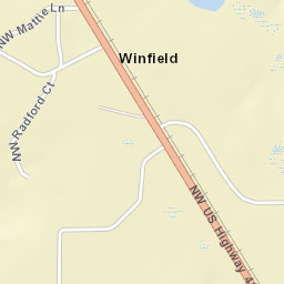 Winfield Florida Street Map