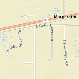 Margaretta Florida Street Map